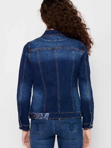 KOROSHI Jeansjacke in Blau