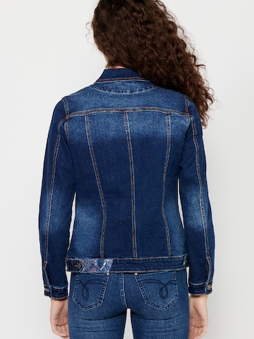 KOROSHI Jeansjacke in Blau