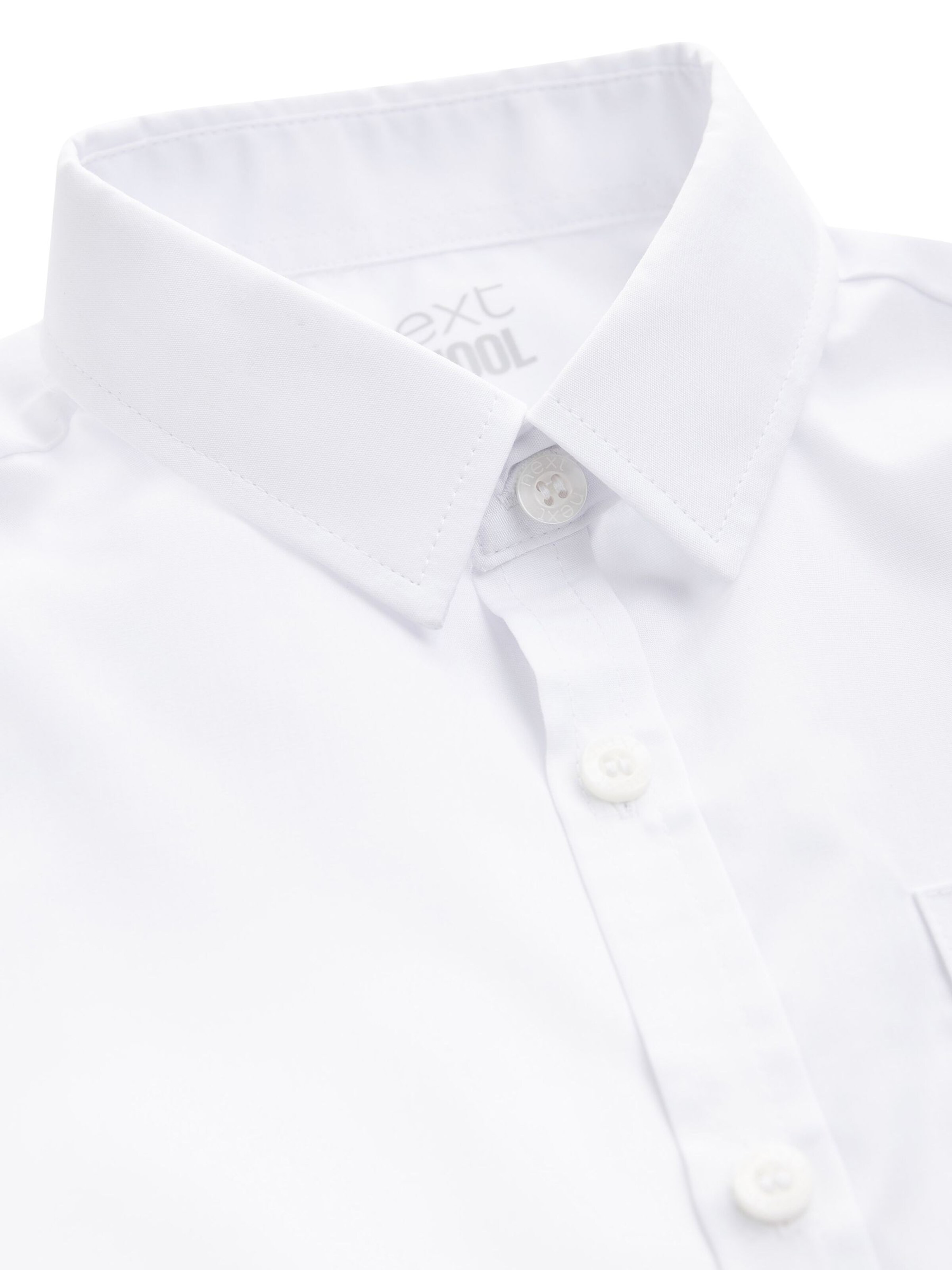 Next Rovný strih Košeľa - Biela