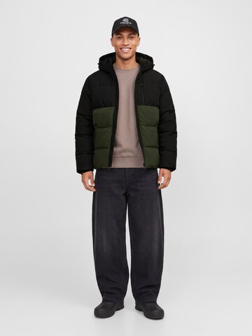 Giacca invernale 'JJE Becks' di JACK & JONES in verde