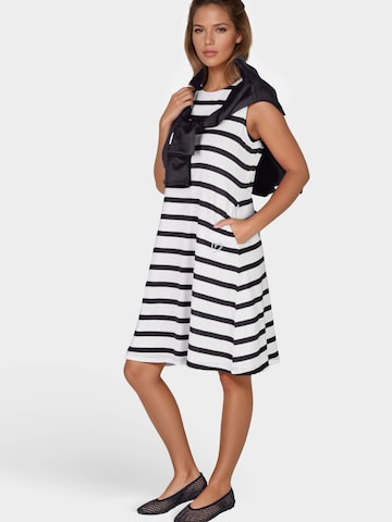 Navigazione Kleid in Midilänge in Mischfarben: Vorderseite