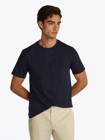 Tricou de la TOMMY HILFIGER pe albastru: față