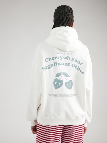 QS Sweatshirt in Weiß: Vorderseite