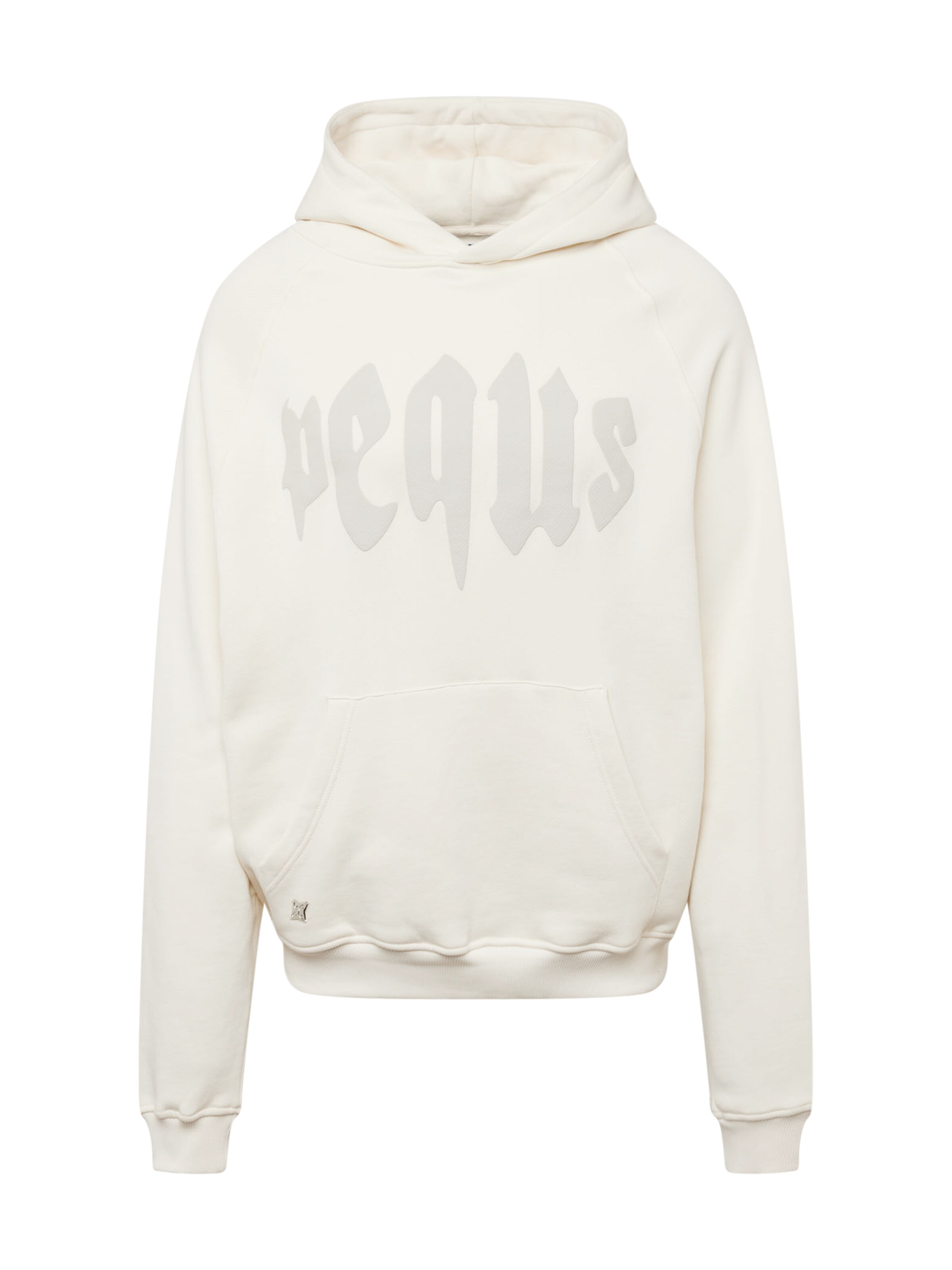 Pequs Sweatshirt 'Mythic' in White: front