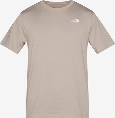 THE NORTH FACE Majica 'Evolution Simple Dome' u kameno siva / bijela, Pregled proizvoda