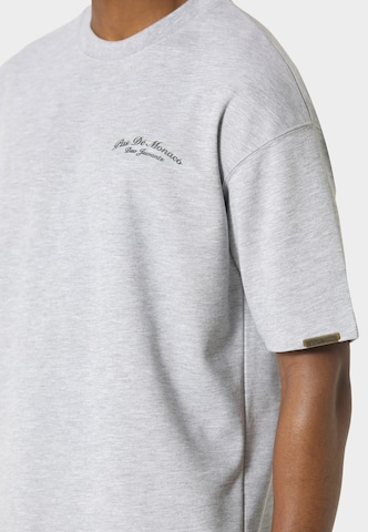 T-Shirt 'Crest' Pas De Monaco en gris