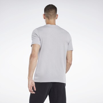 T-Shirt fonctionnel Reebok en gris