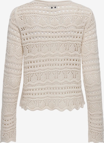 JDY Pullover 'SUN' i beige