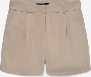Regular Pantalon à pince 'VMNILA' VERO MODA en gris : devant