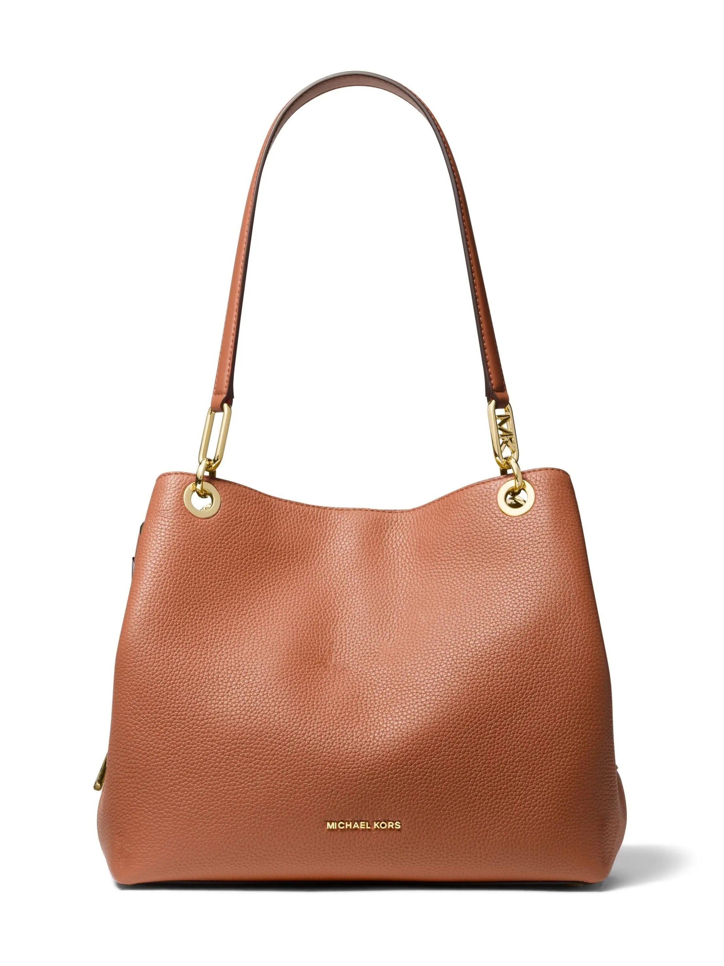MICHAEL Michael Kors Skuldertaske i brun: forside