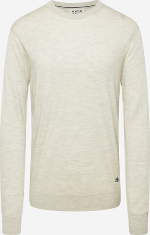 SCOTCH & SODA Sweater 'Essentials' in Grey: front