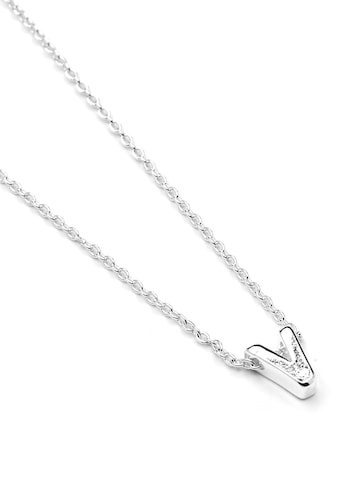 Luxenter Kæde 'Alphabet  V' i sølv