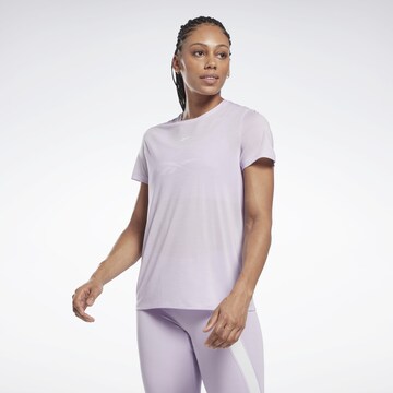 Reebok Performance Shirt in Purple: front