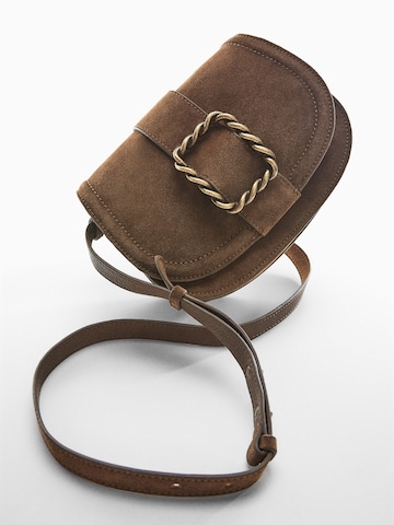 MANGO Tasche in Braun