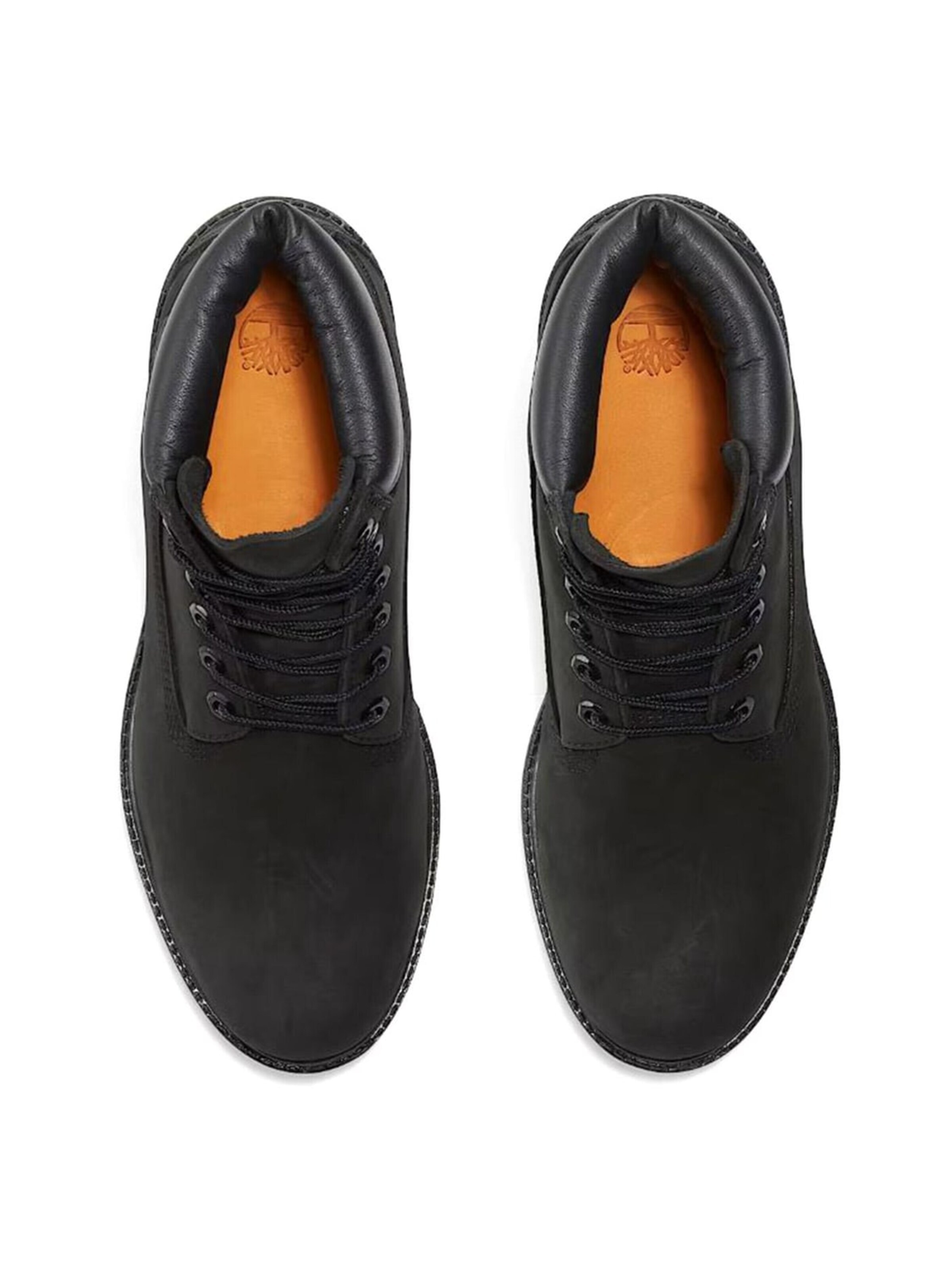 TIMBERLAND Kozaki sznurowane 'Premium 6 Inch Lace Up Waterproof Boot Black' w kolorze czarny