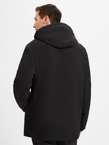 bugatti Funktionsjacke in Schwarz