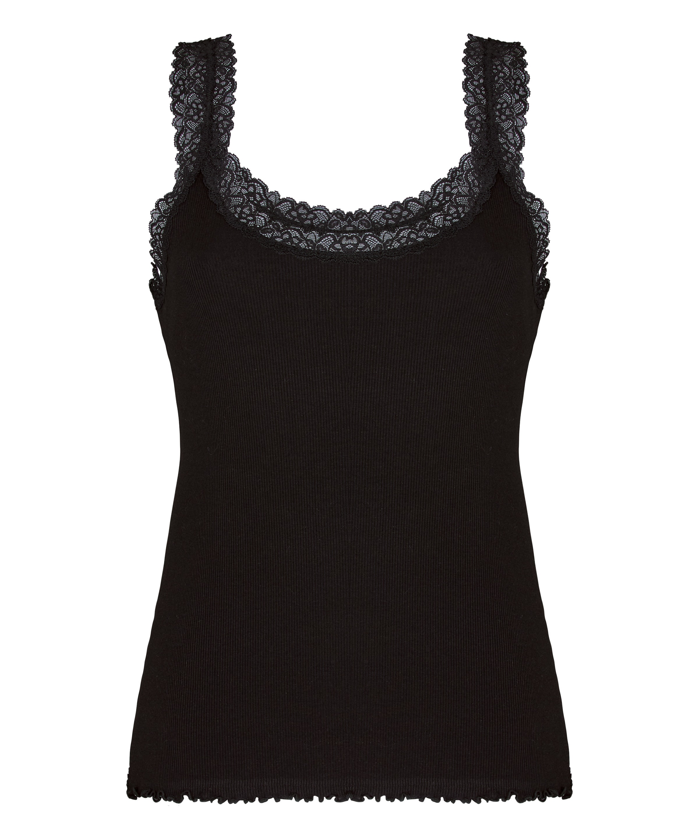 Hunkemöller Shirt body in de kleur Zwart, Productweergave