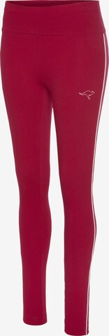 KangaROOS Skinny Leggings in Rot