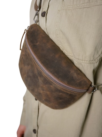 lePelou Gürteltasche 'NINO'‌‌‌‌‌‌‌ in Braun