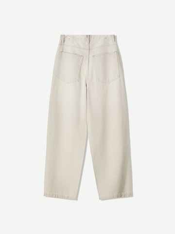 Bershka Baggy Jeans in Grey