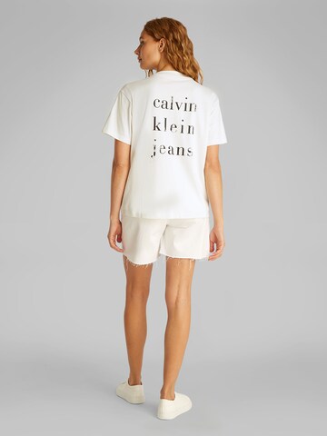 Calvin Klein Jeans - Camisa em branco