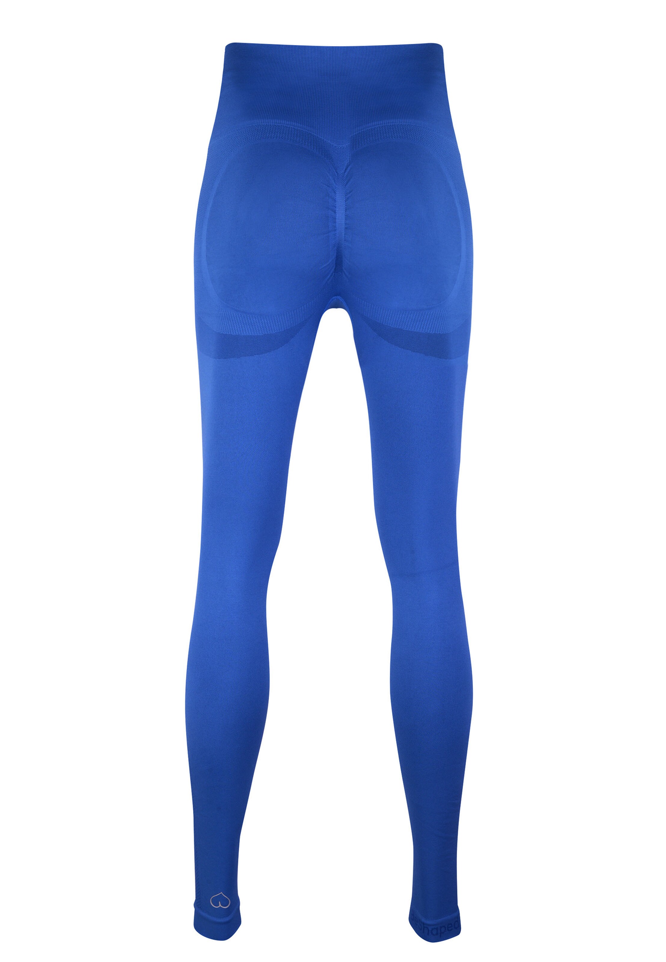 BeShaped Skinny Sports trousers 'Aan de slag!' in Blue
