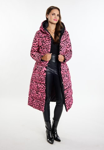 faina Winter coat in Pink