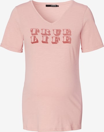 Supermom T-shirt ' True Life ' i rosa