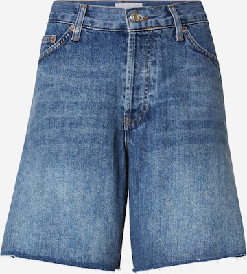 TOPSHOPregular Traperice - plava boja: prednji dio