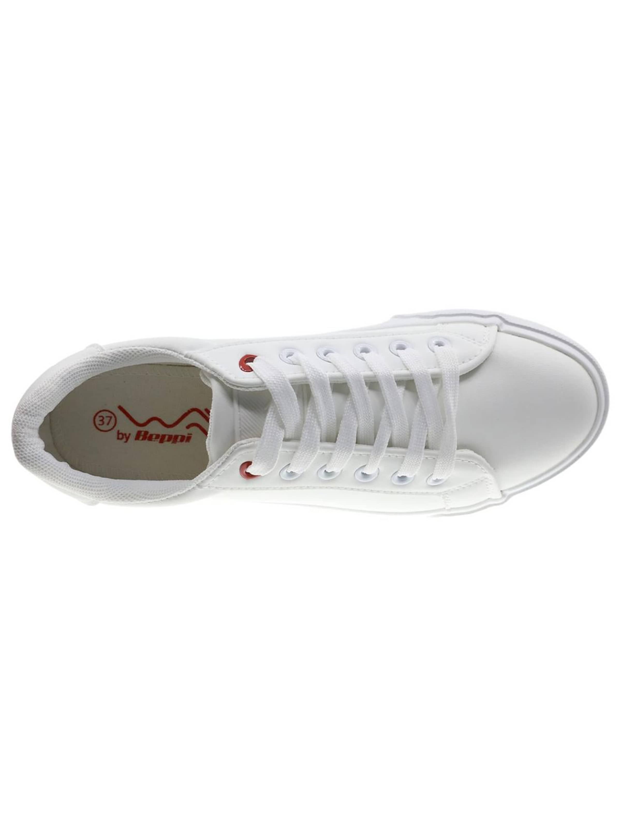 Sneaker bassa di Beppi in bianco