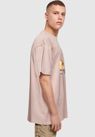 Merchcode T-Shirt 'For The Best Dad' in Pink