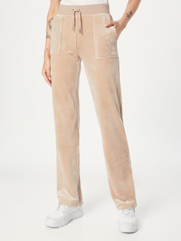 Juicy Couture - regular Pantalón 'DEL RAY' en beige: frente