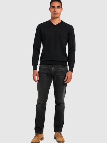 JACK & JONES Sweter '12281747' w kolorze czarny