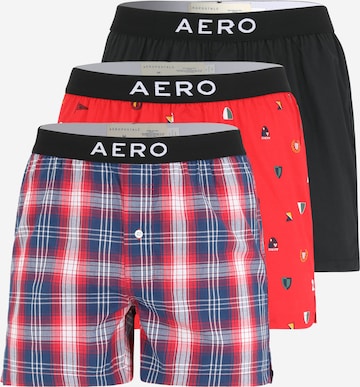 Boxers AÉROPOSTALE en bleu : devant