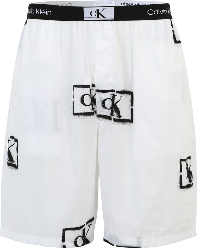 Calvin Klein Underwear Pyjamashorts in Weiß