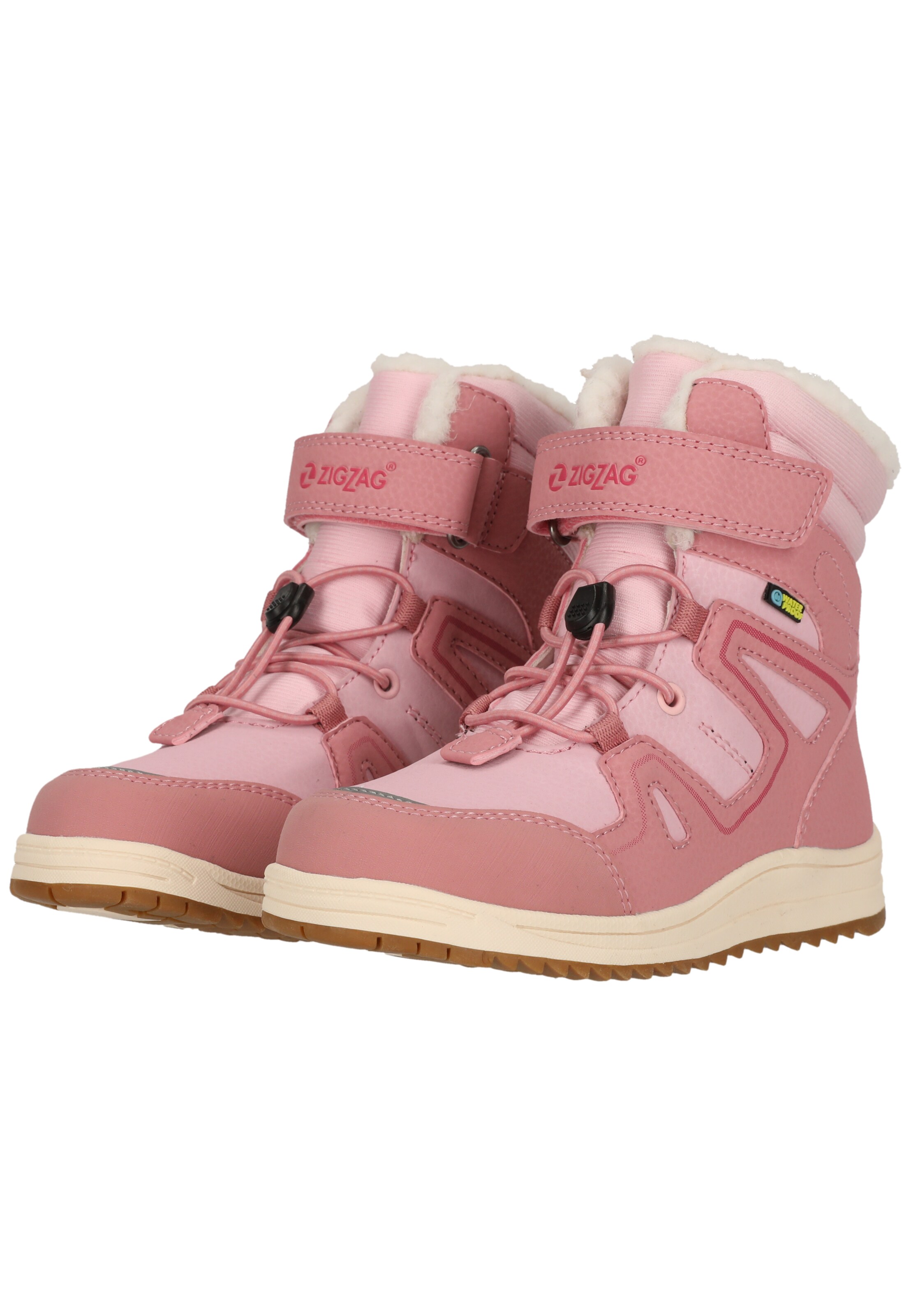 ZigZag Snow Boots 'Rincet' in Red