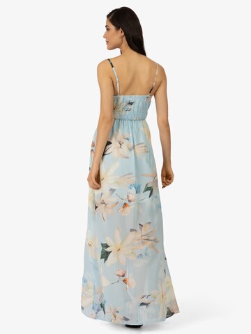 APART Abendkleid mit Cache-Coeur-Ausschnitt in Blau