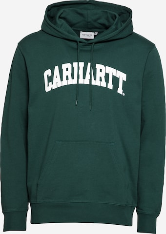 Sweat-shirt 'University' Carhartt WIP en vert : devant