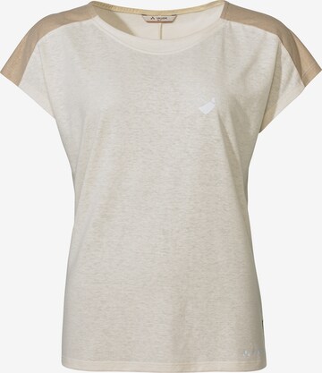 VAUDE Performance Shirt 'Neyland' in Beige: front