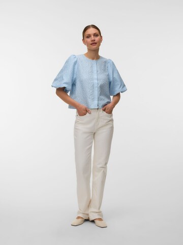VERO MODA Bluse 'VMLaia' i blå