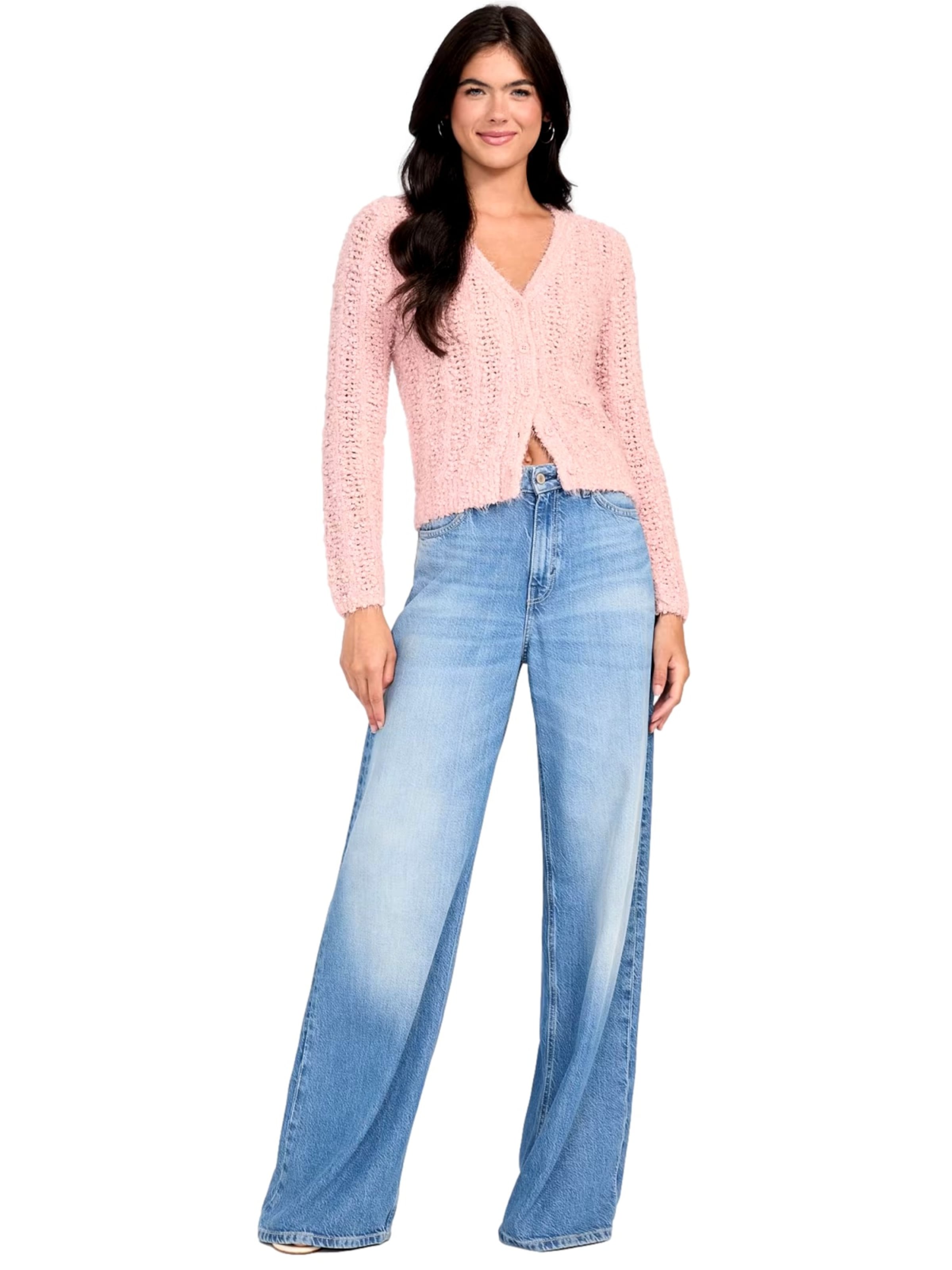 GUESS Cardigan 'Bea' i pink