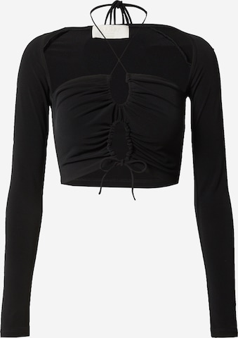 LeGer by Lena Gercke - Camisa 'Camilla' em preto: frente