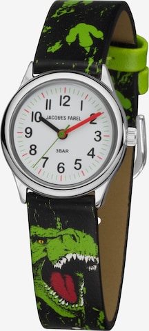 Jacques Farel Uhr in Grün: front