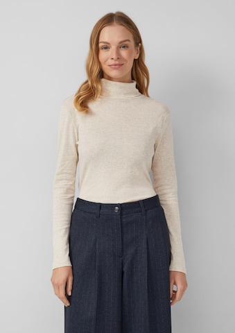 s.Oliver Shirt in Beige: front