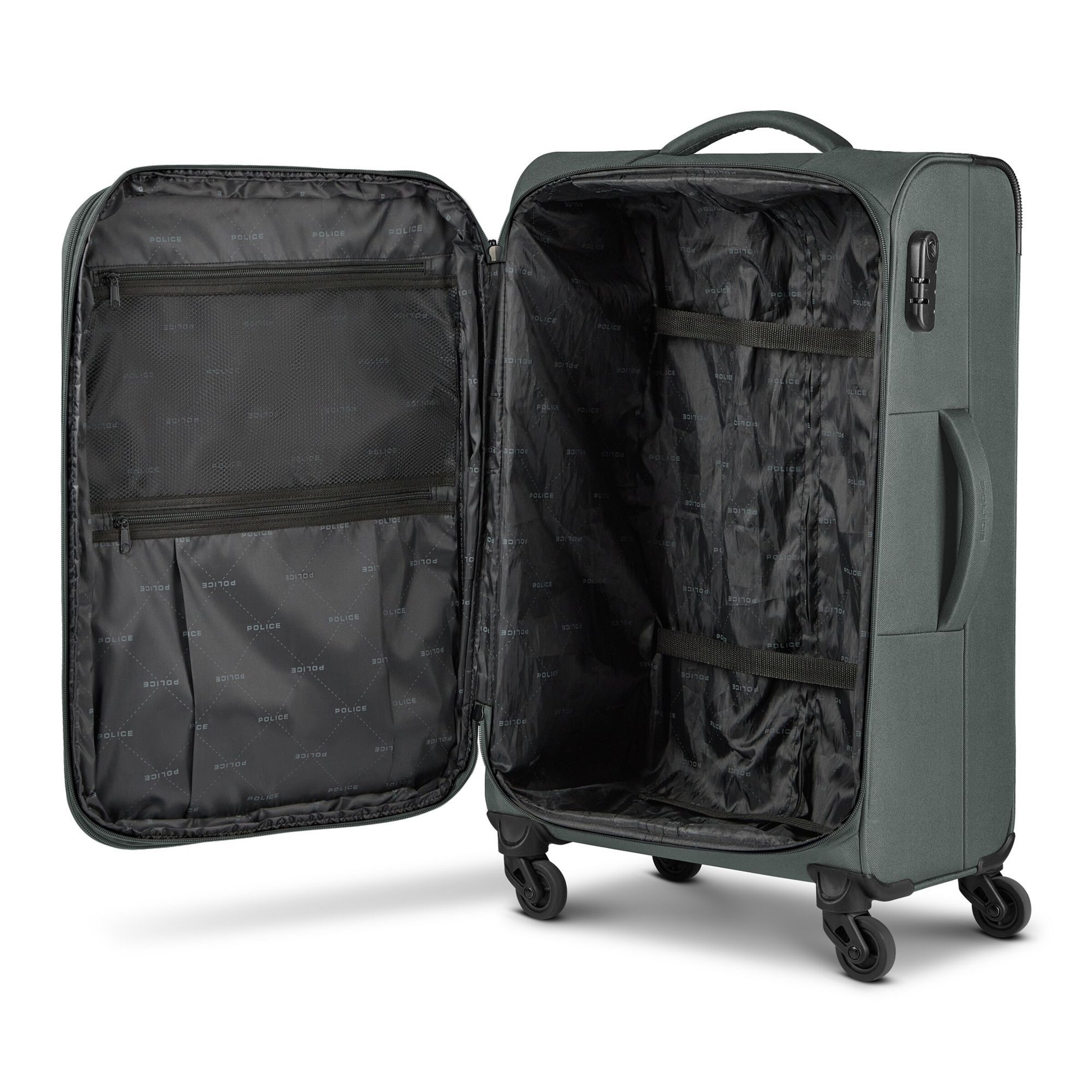 Ensemble de bagages 'San Francisco ' POLICE en gris