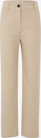 modström Trousers with creases 'Gale' in Beige: front