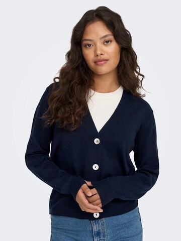JDY Knit cardigan 'Prime' in Blue: front