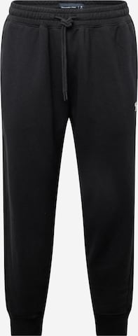 Abercrombie & Fitch - Tapered Pantalón en negro: frente