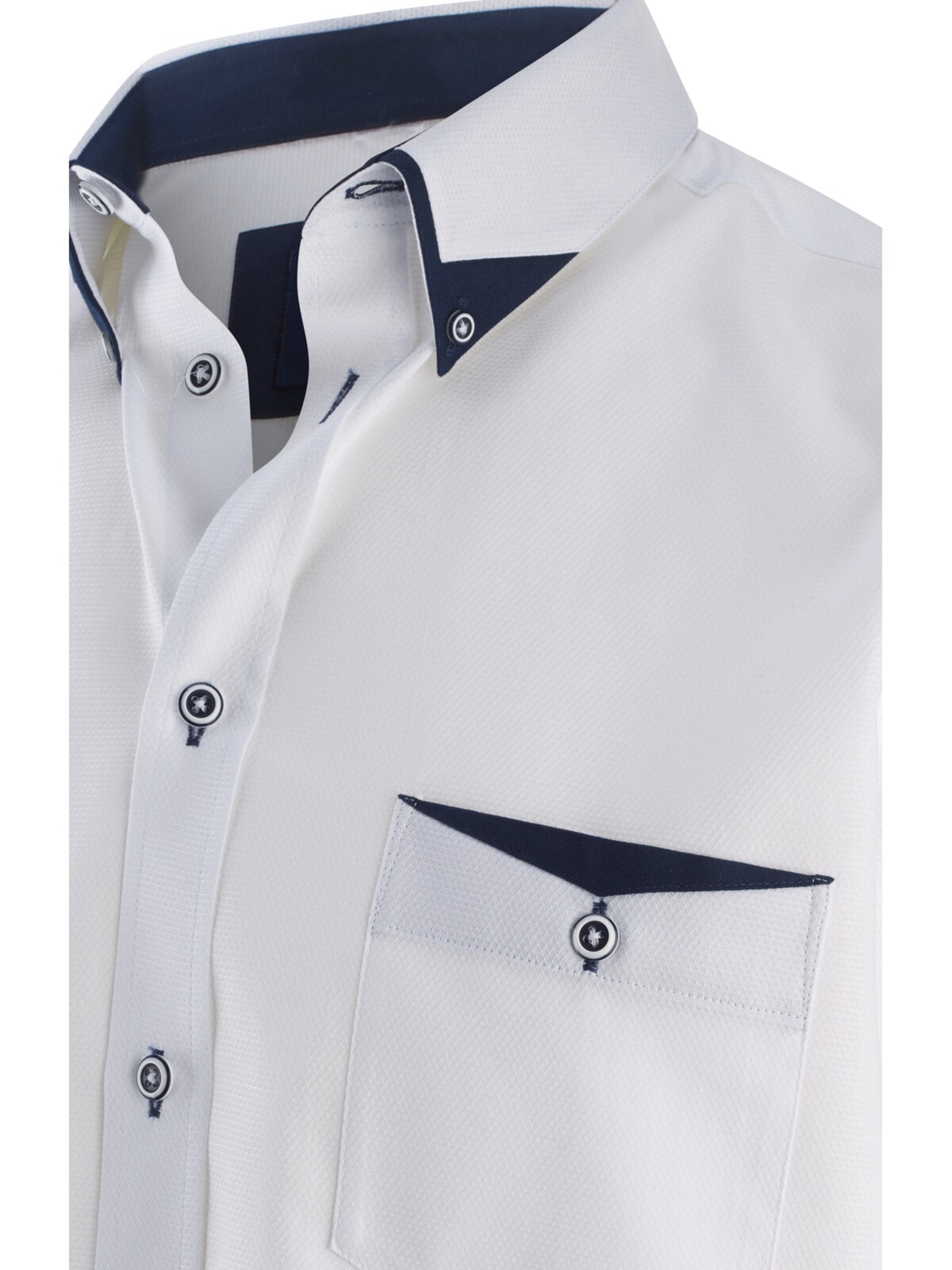 BABISTA Regular fit Button Up Shirt ' Stefzite ' in White