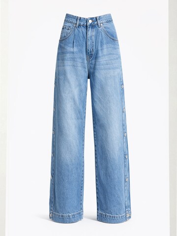 IT'S BASIC Loosefit Jeans 'Relaxed' in Blauw